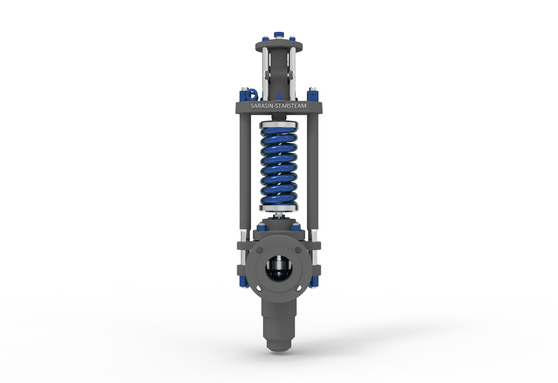 SARASIN-RSBD® STARSTEAM (V SERIES) SAFETY VALVE front view