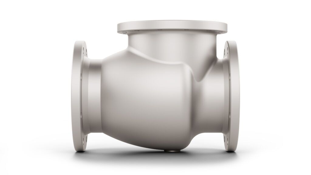 Swing Check Valves - Side View 2