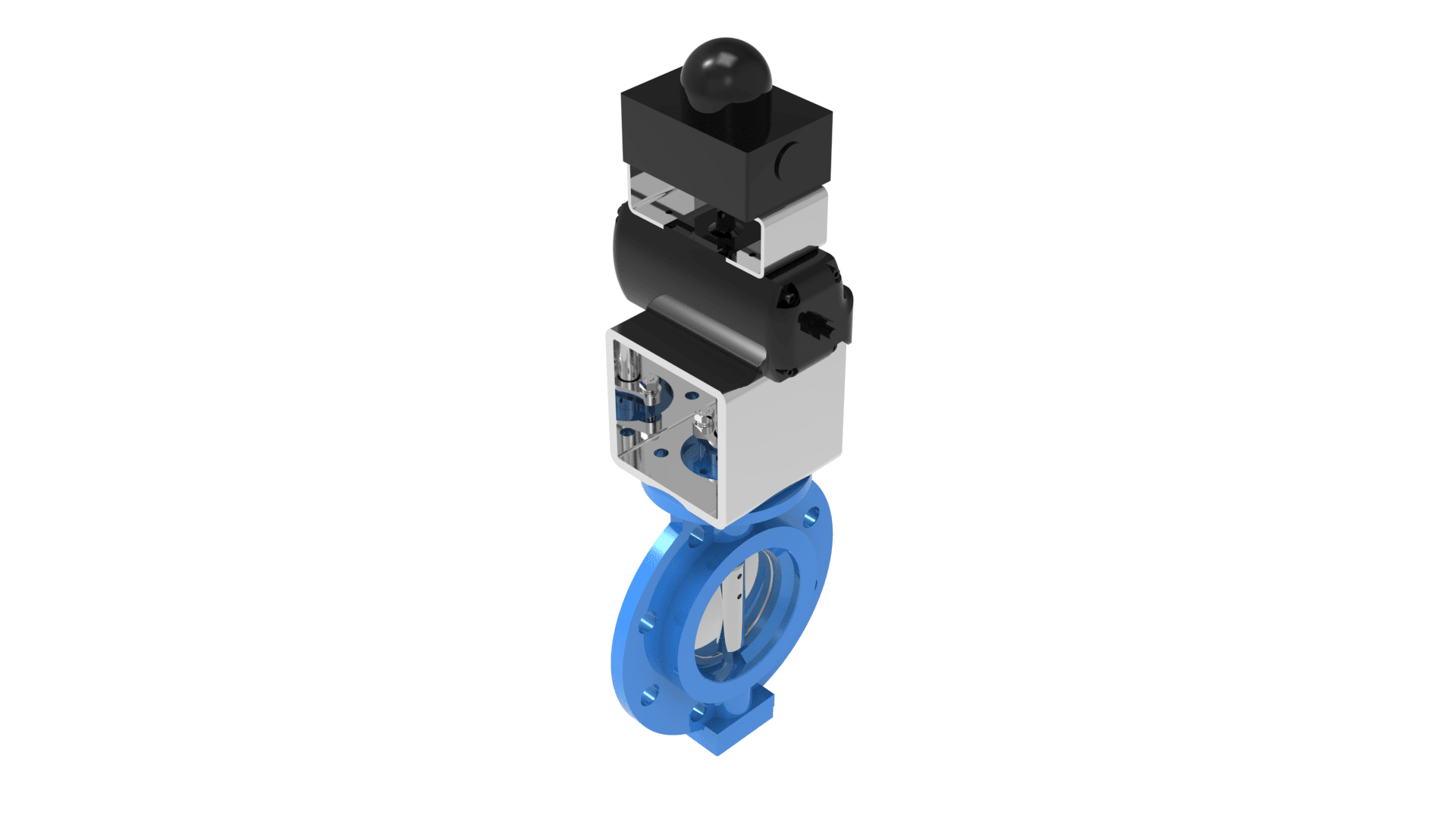 BATLEY VALVE® BV 14000 LEDGE SEAL right angled back view