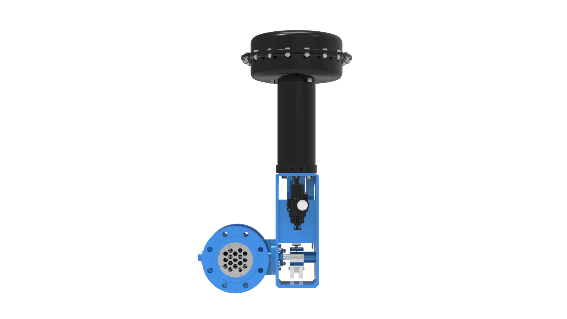 BATLEY VALVE® BV 26000 METALSEAL front view