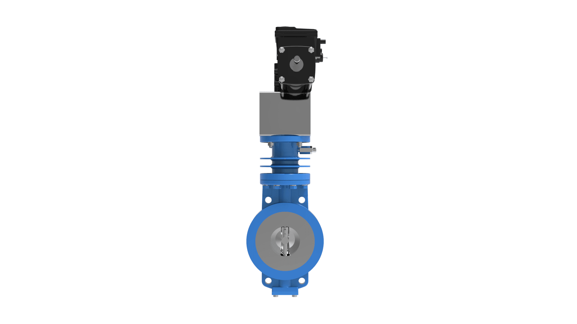 BATLEY VALVE® BV 32000 REFRACTORY LINED back view