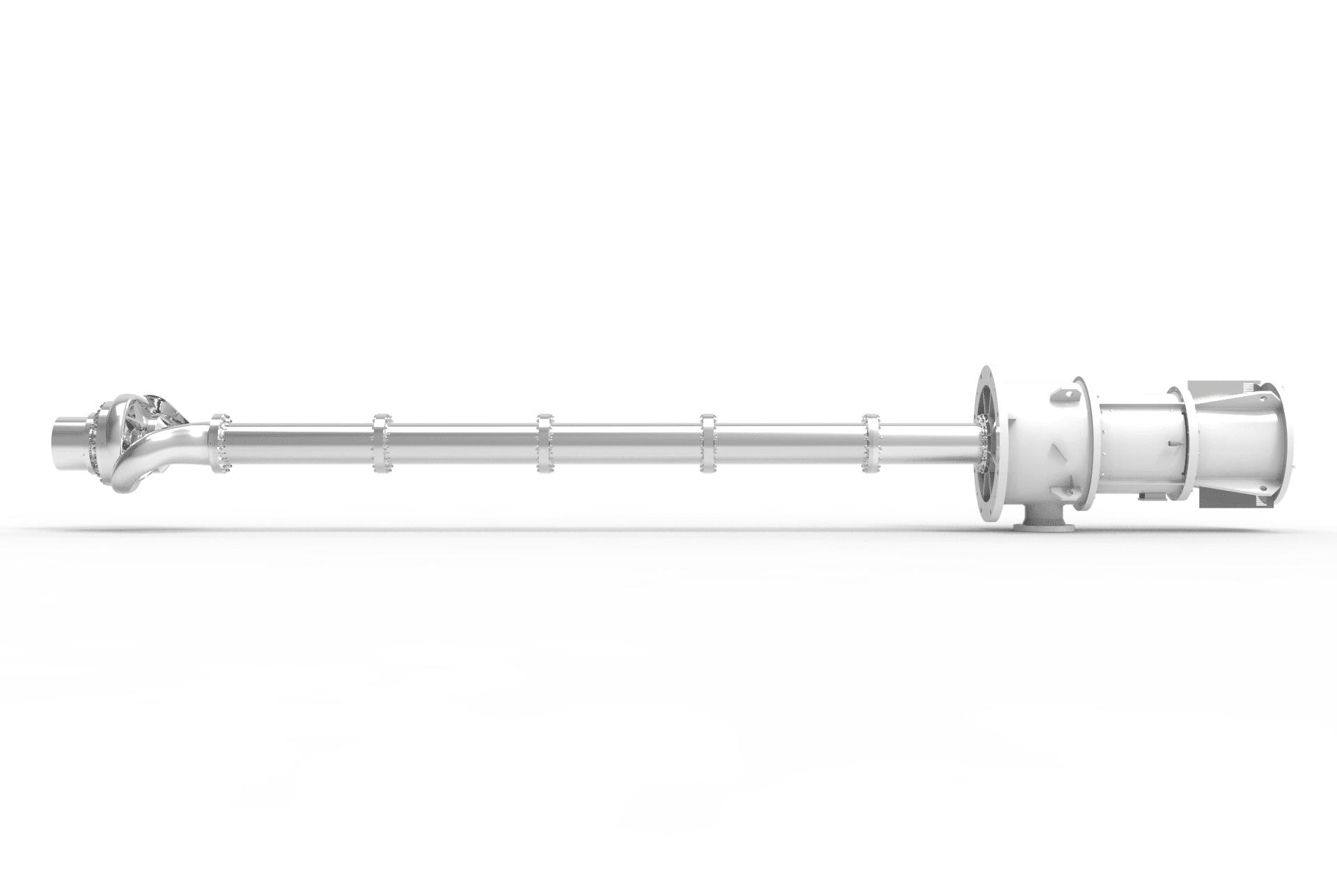 GABBIONETA PUMPS® VD & VLD VS2 & VS7 TYPE API 610 CENTRIFUGAL PUMP right side horizontal view