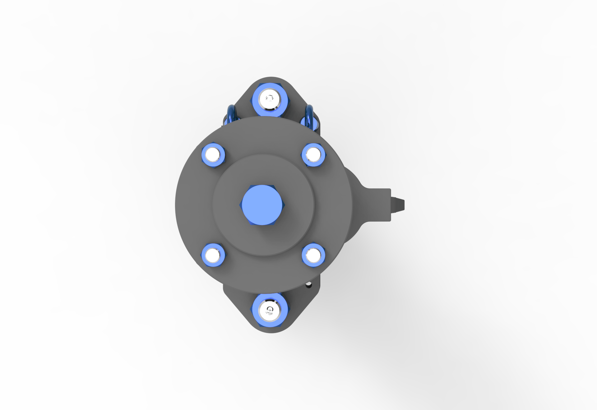 SARASIN-RSBD® STARSTEAM (V SERIES) SAFETY VALVE top view