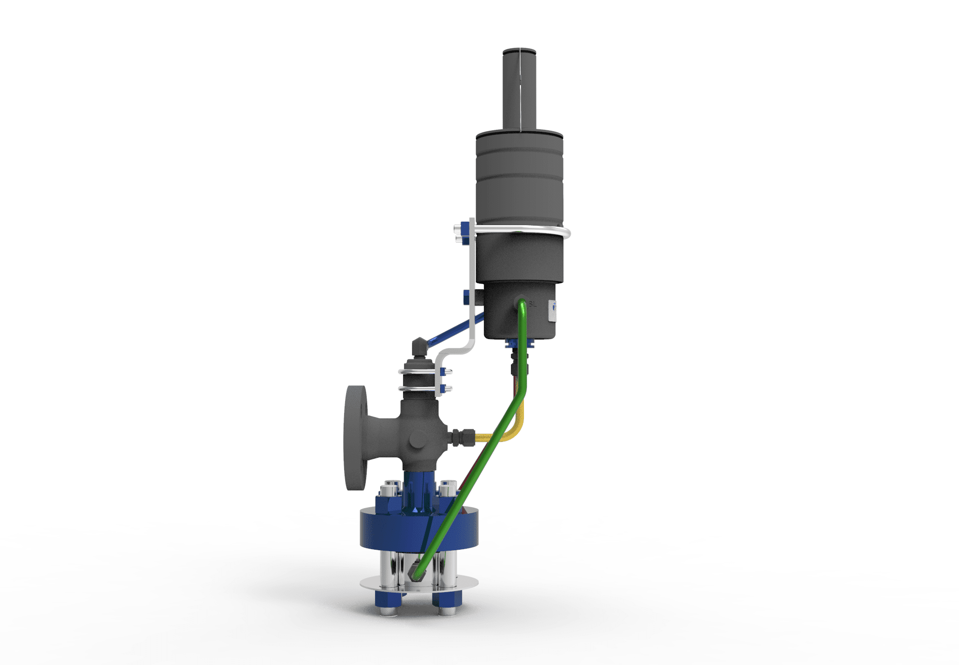 Sarasin 71 Series Pilot Operated Pressure Relief Valve 3