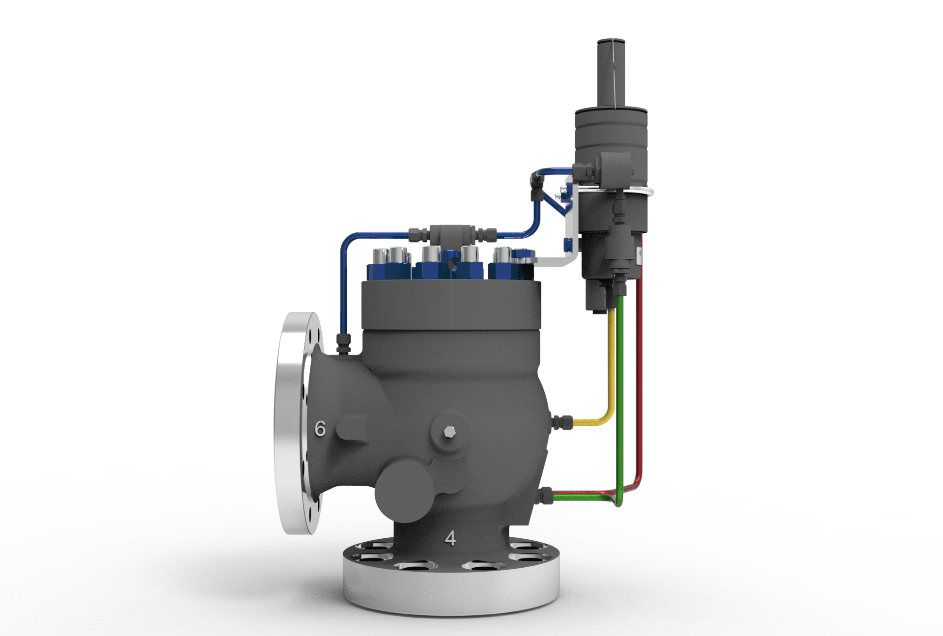 Sarasin 78 Series Pilot Operated Pressure Relief Valve 3