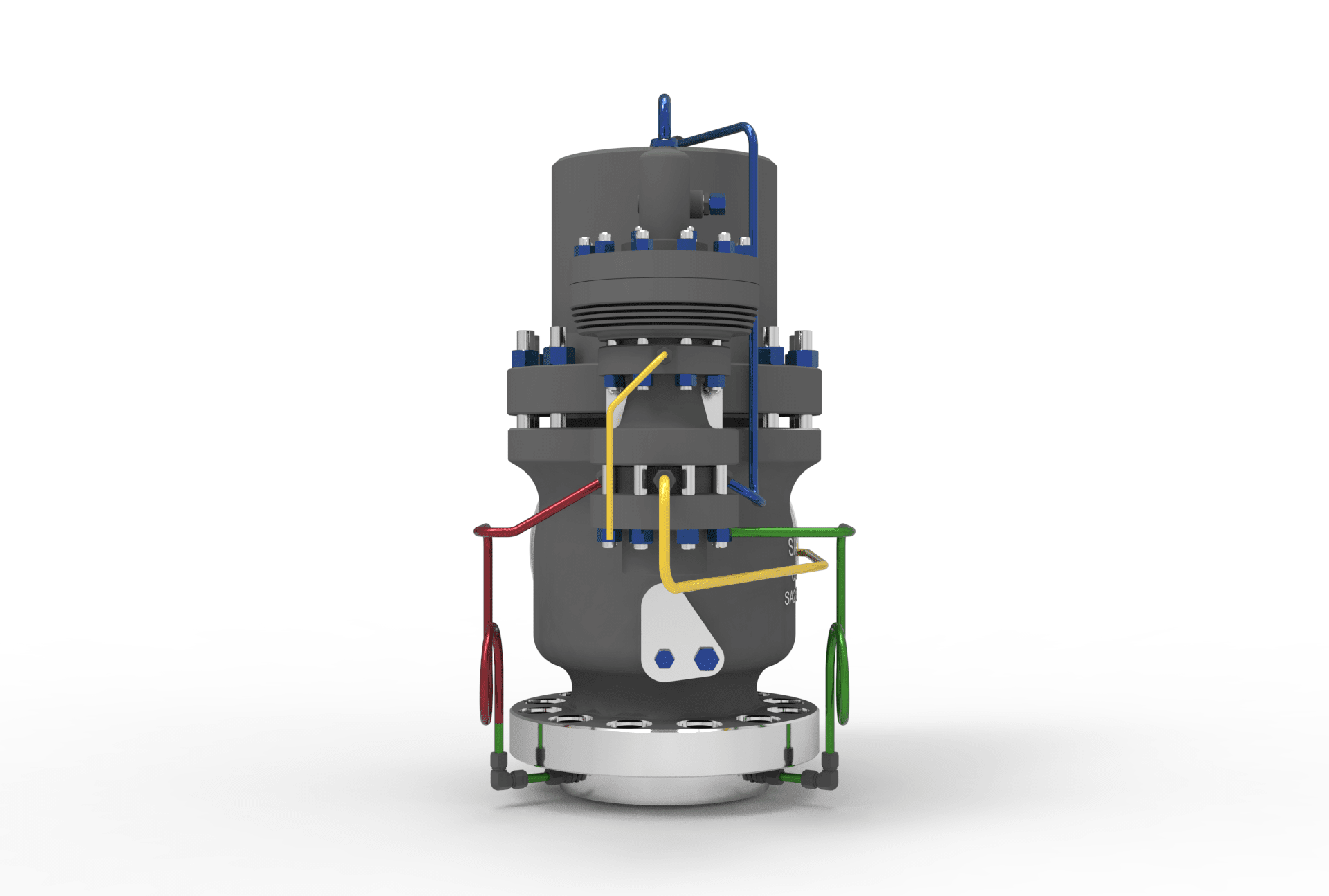 Sarasin 86 Series Pilot Operated Pressure Relief Valve 2