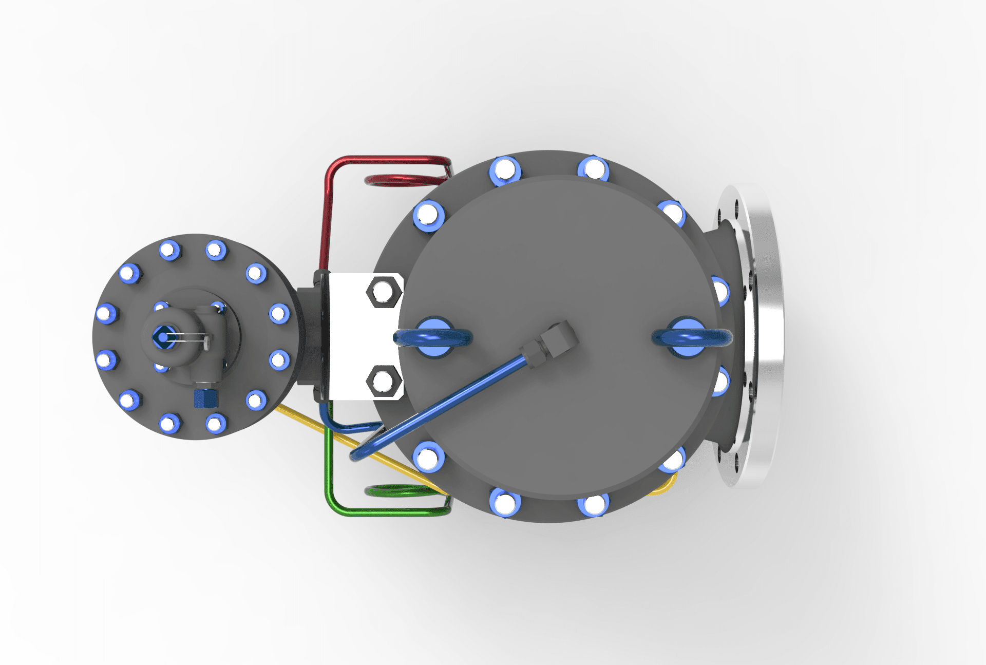 Sarasin 86 Series Pilot Operated Pressure Relief Valve 5