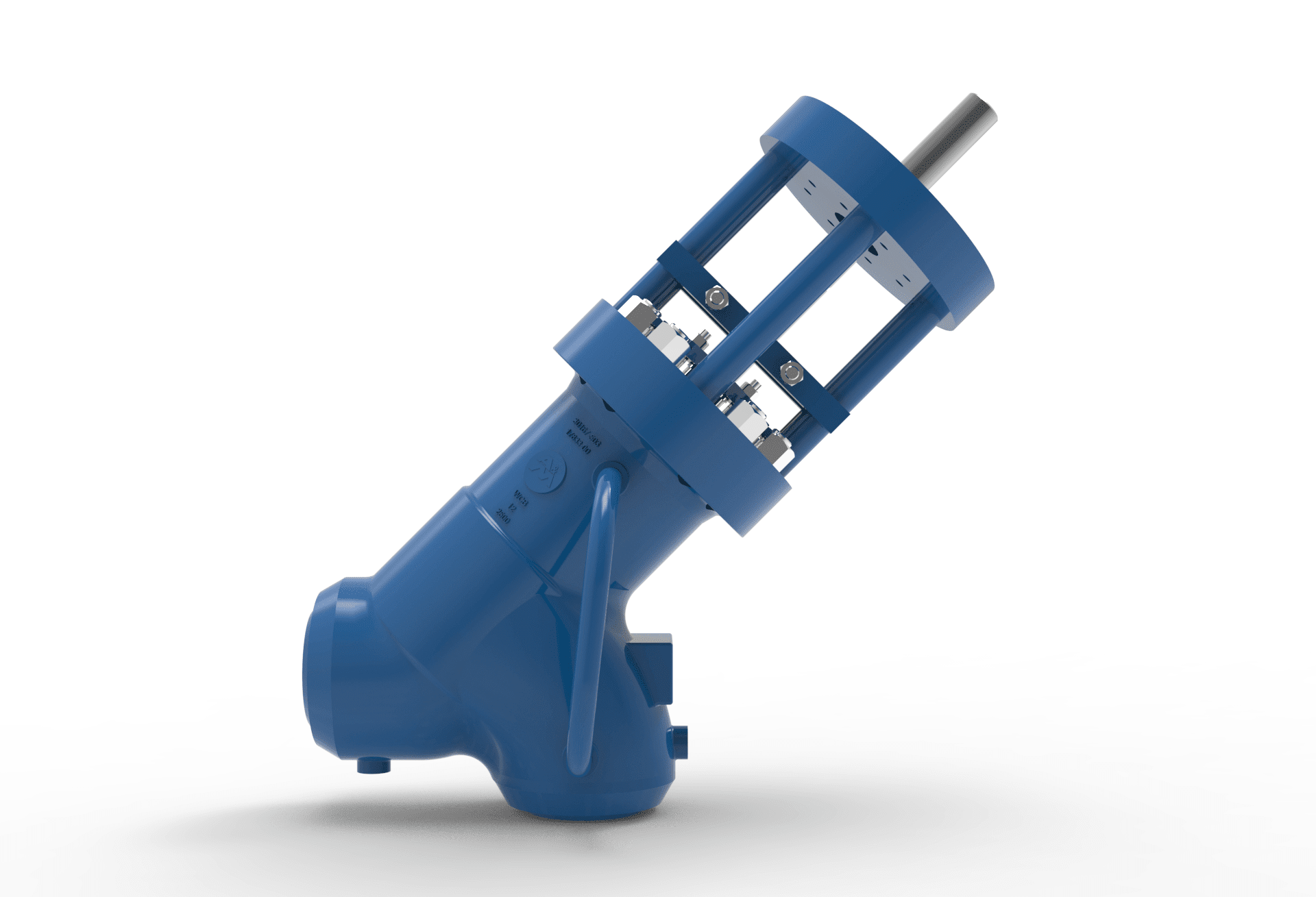 ATWOOD & MORRILL® ELBOW DOWN VALVES left side view