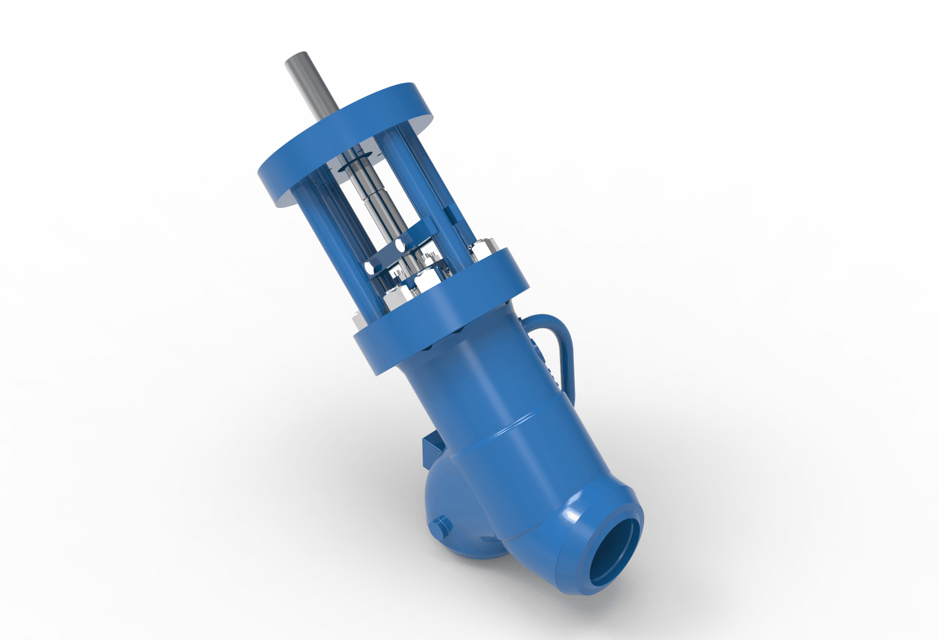 ATWOOD & MORRILL® ELBOW DOWN VALVES right angled view