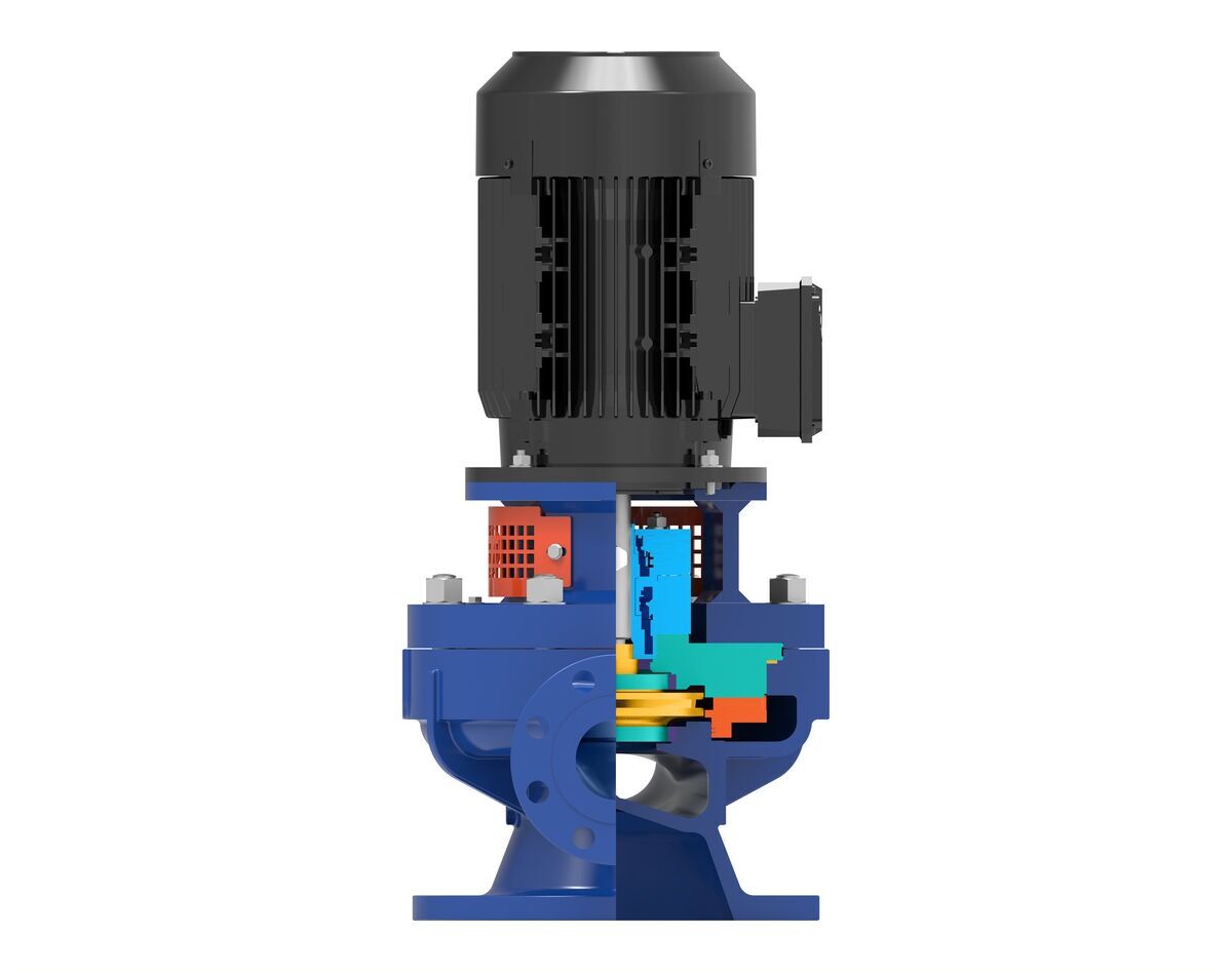 BS OH5 Type API 610 Centrifugal Pump - Side Mechanical View 4