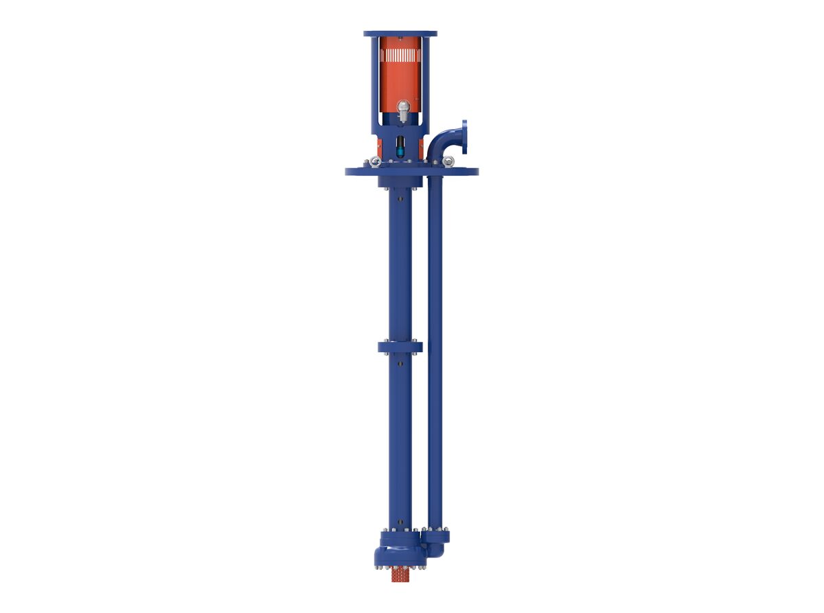 VI VS4 type API 610 Centrifugal Pump - Side View 6