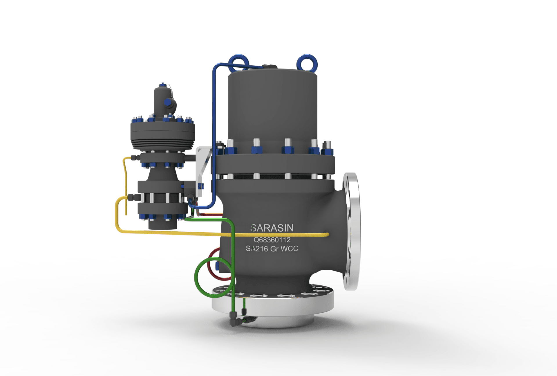 Sarasin 86 Series  Pilot Operated  Pressure Relief  Valve 1