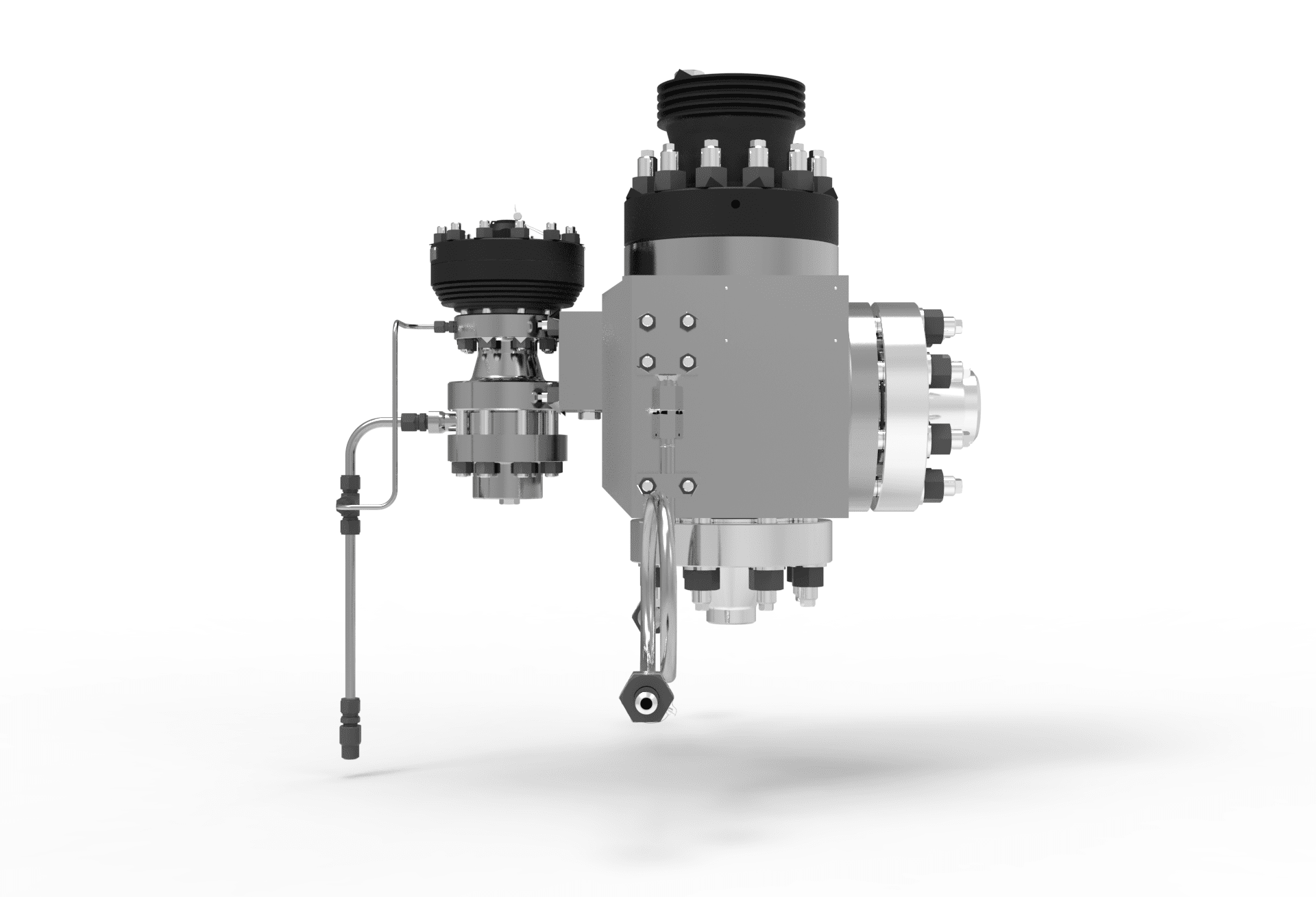 Right side view of a SEBIM CSSV 3000 Compact Single Safety Valve manufactured by Trillium Flow Technologies