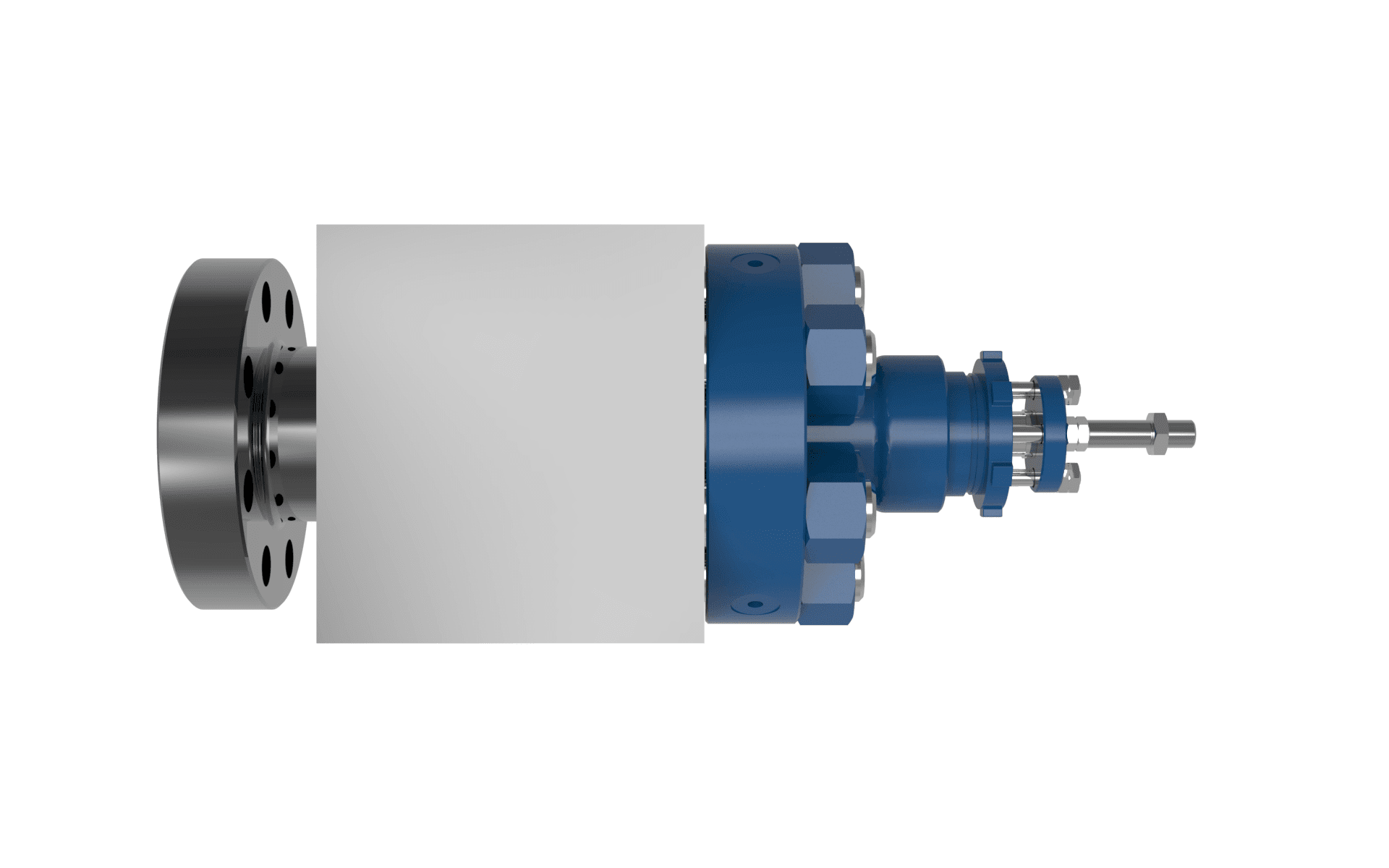 BLAKEBOROUGH® BV992 & BV993 CHOKE VALVES top view