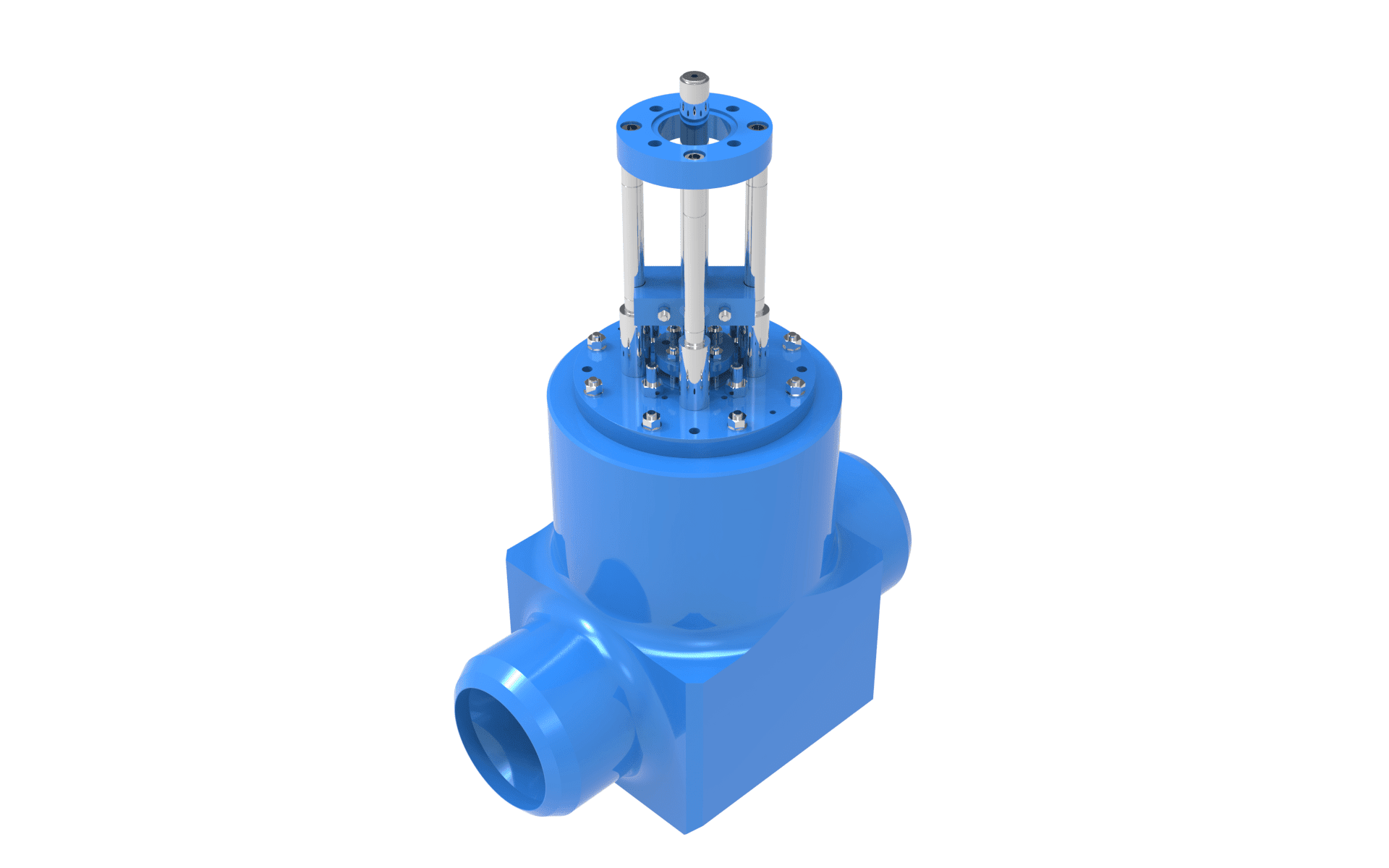 HOPKINSONS® FORGED GATE VALVE left angled view