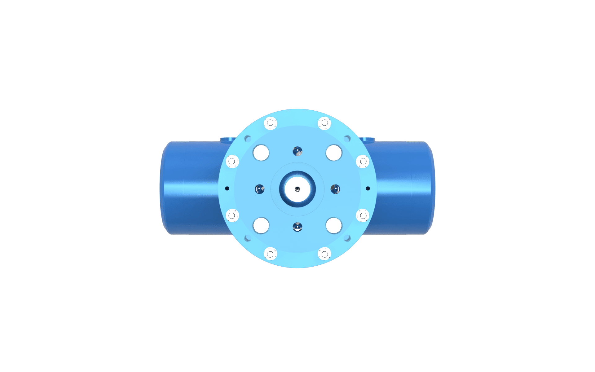 HOPKINSONS® FULL BORE & VENTURI PARALLEL SLIDE GATE top view