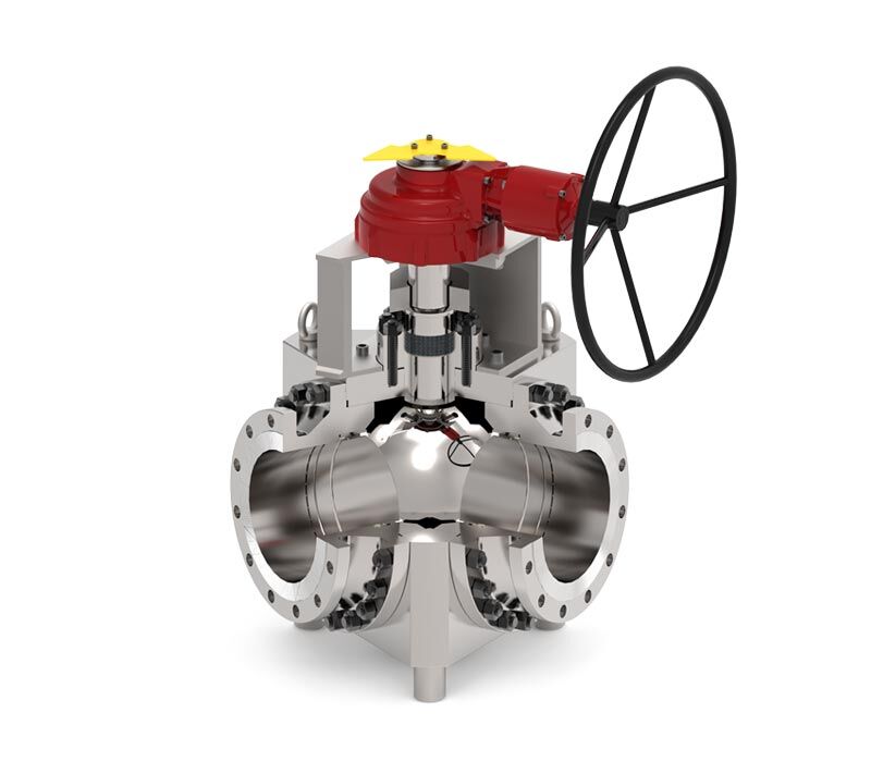 RED POINT® TAILOR-MADE VALVES, 3 way ball valve