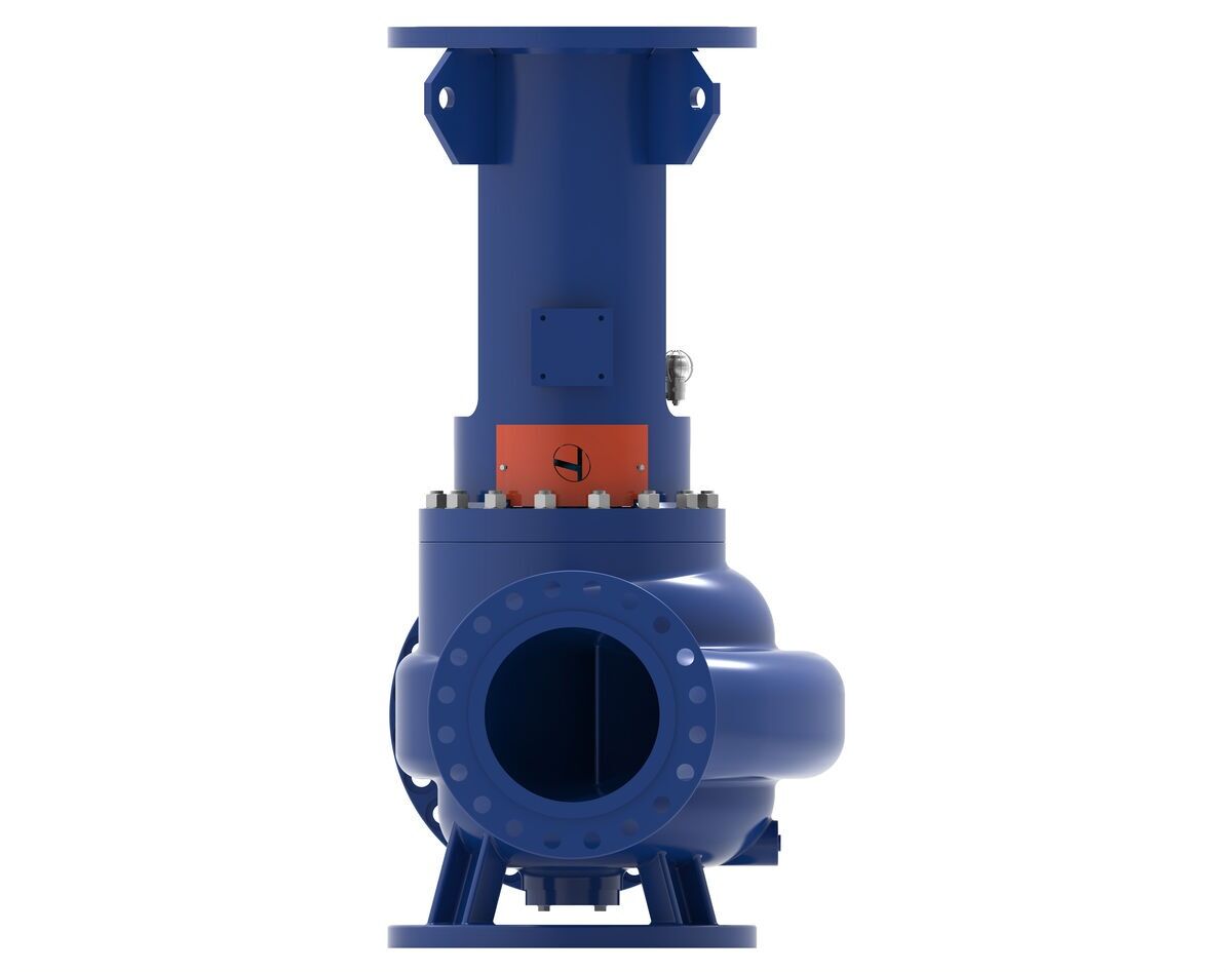 DSIL OH3 type API 610 Centrifugal Pump - Side Mechanical View 5