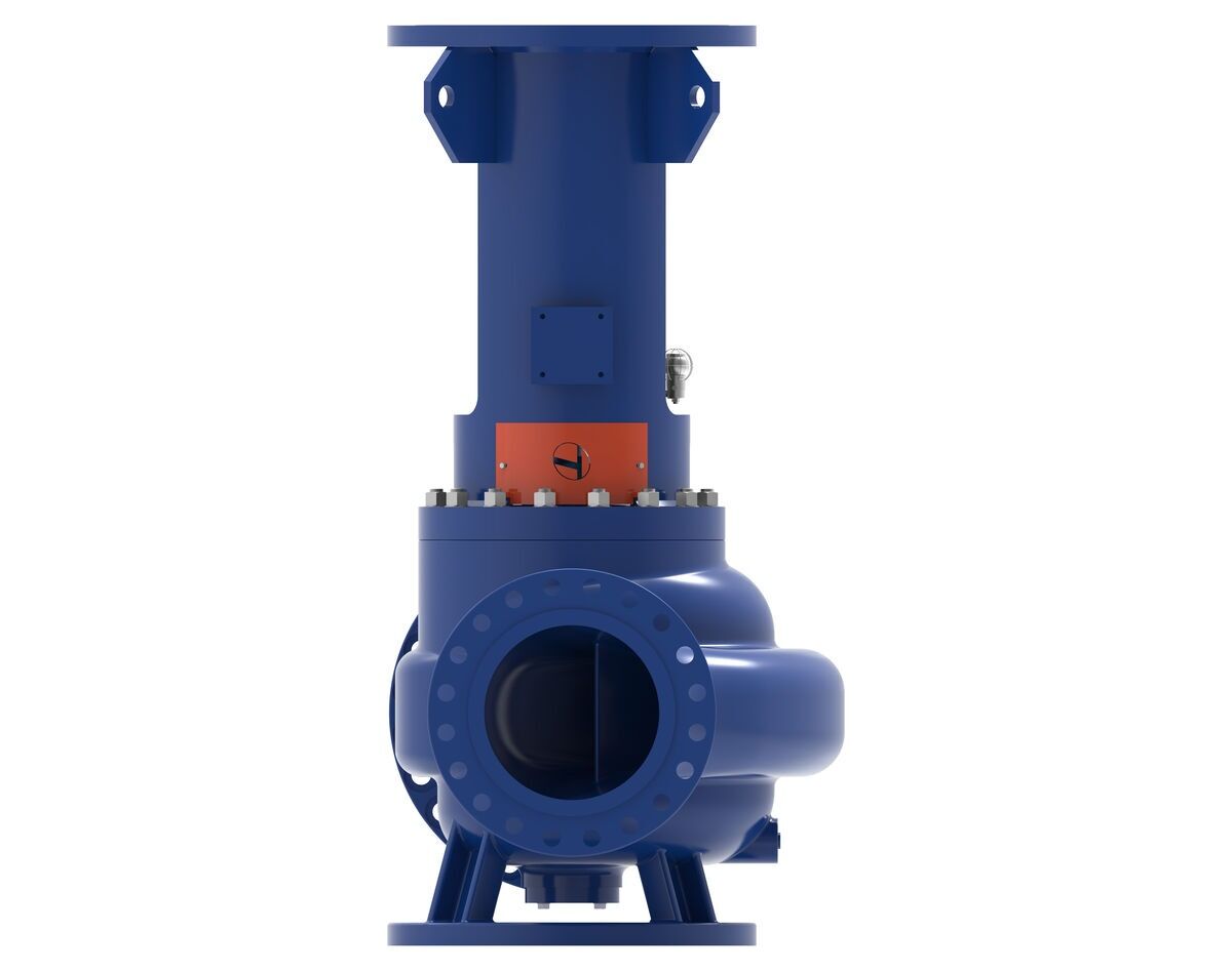 DSIL OH3 type API 610 Centrifugal Pump - Side Mechanical View 6