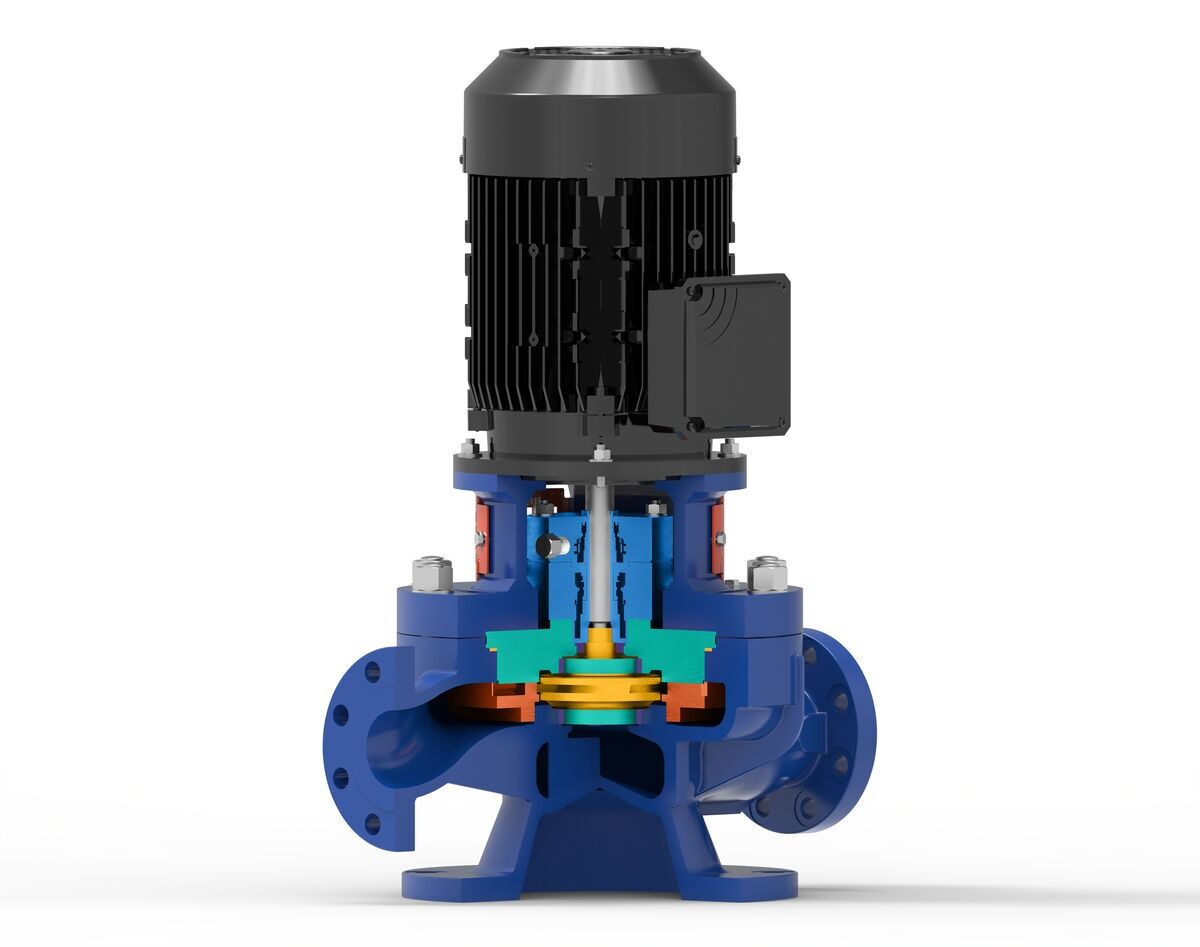 BS OH5 Type API 610 Centrifugal Pump - Side Mechanical View 8