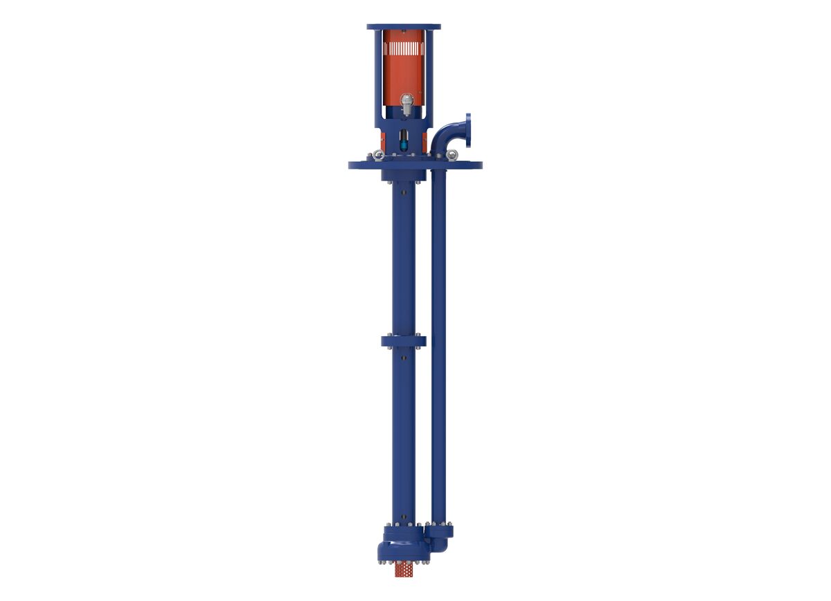 VI VS4 type API 610 Centrifugal Pump - Side View 4