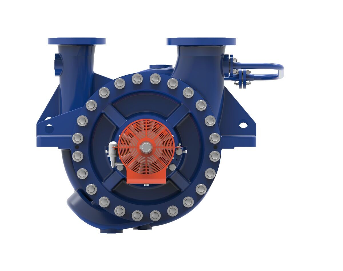 DH & DDH BB2 Type API 610 Centrifugal Pump - Side Mechanical View 5