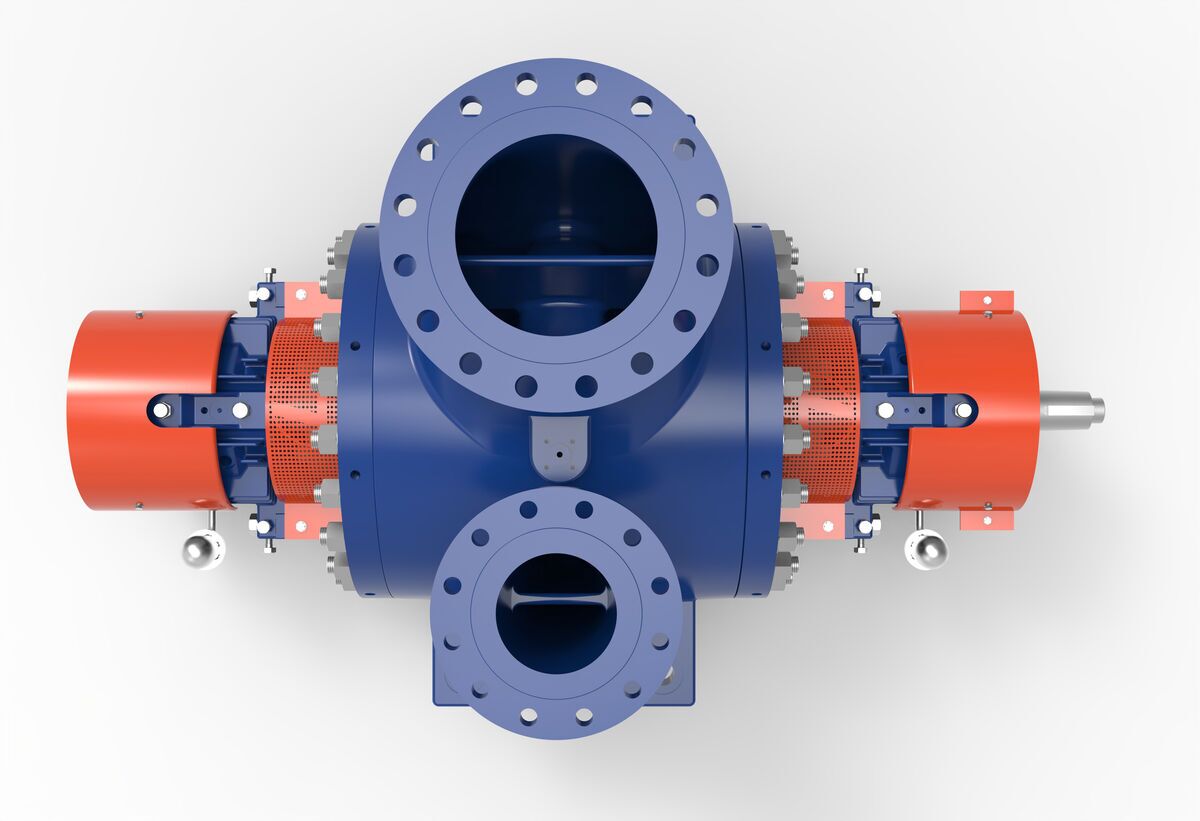 DSA BB2 Type API 610 Centrifugal Pump - Verticle View