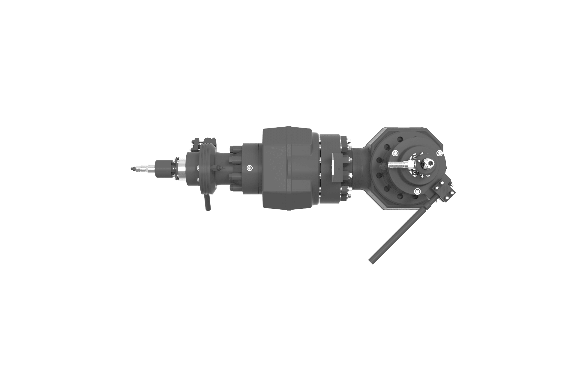 Top view of a SEBIM PRG 2000 POSV Tandem Safety Valve manufactured by Trillium Flow Technologies