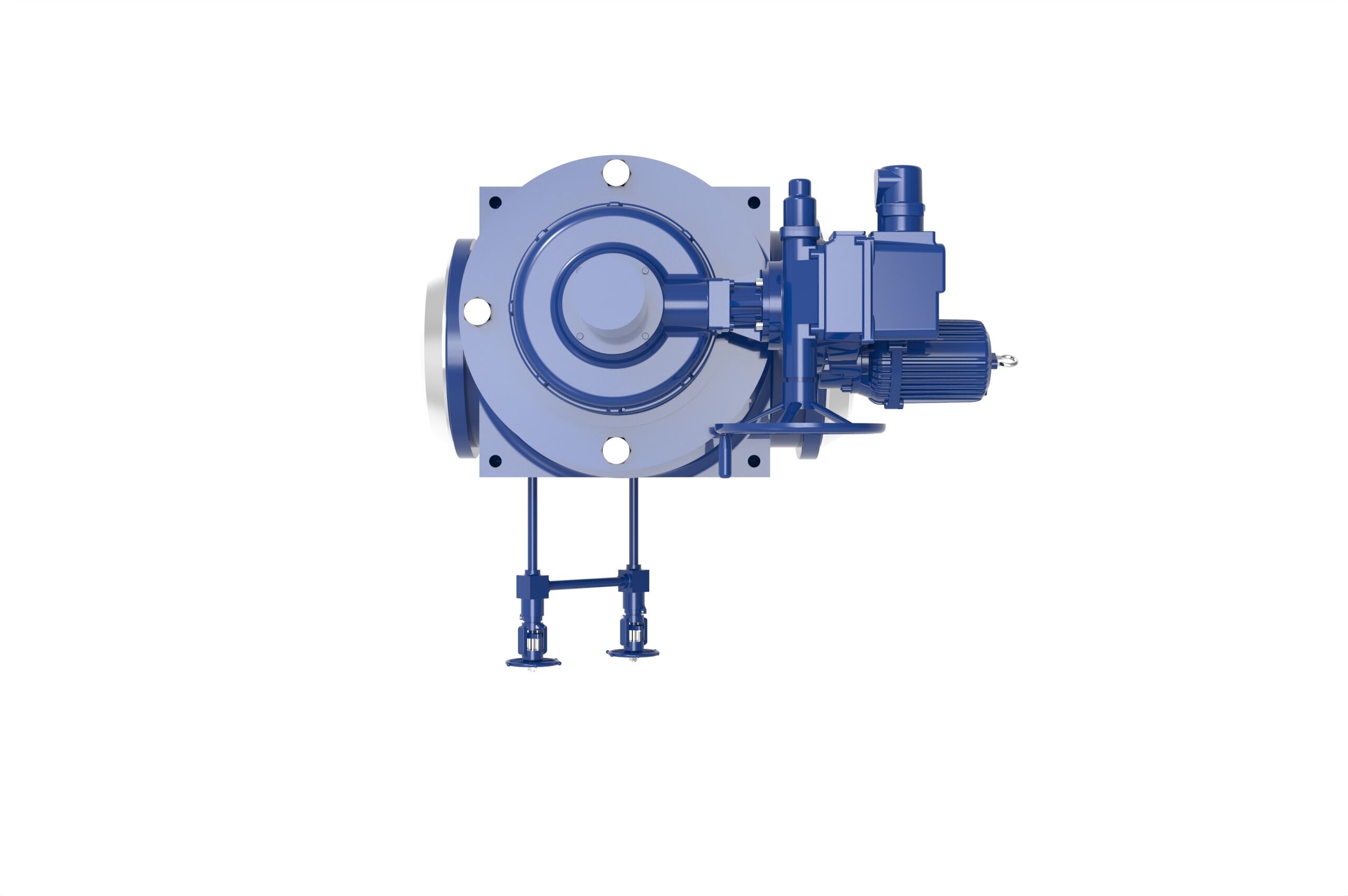 ATWOODMORRILL Forged Three Way Valve - Top view