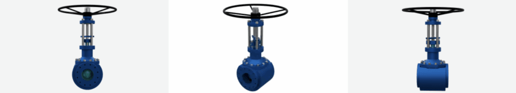 Trillium Flow Technologies Red Point Rising Stem Ball Valve Trio Launch Image
