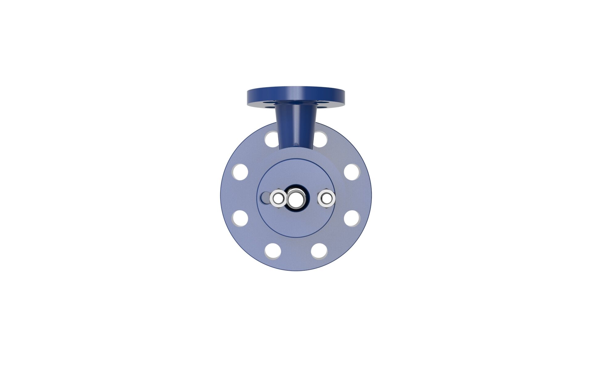 Top view of a Blakeborough BV985 Desuperheater manufactured by Trillium Flow Technologies